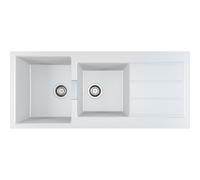 Franke Sirius 2 Tectonite S2D621 Blanc Artic (Moucheté)