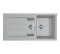 Franke Sirius 2 Tectonite S2D651 Urban Grey