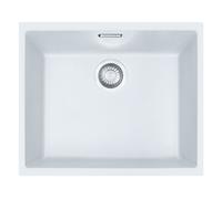 Franke Sirius évier tectonite 52.5x44 cm blanc 125.0331.033