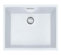 Franke Sirius SID 110-50 Évier encastrable Tectonite Blanc artique (SID110-50B)