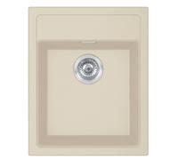 Franke Sirius SID évier tectonite 53x43 cm beige 143.0671.557