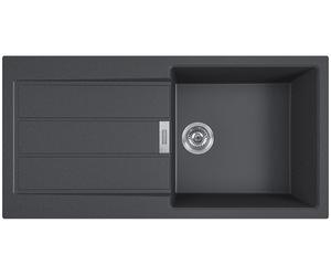 Franke SIRIUS2 S2D 611-100 Evier tectnite, carbone 143.0637.997
