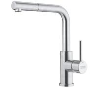 Franke Mitigeur d'évier Smart Glenda en inox avec douchette extractible
