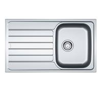 Evier à encastrer 45cm inox avec siphon Franke 005665 Inox G