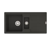 Franke Strada évier en granit 86x43.5 cm gris/graphite/onyx 114.0676.320