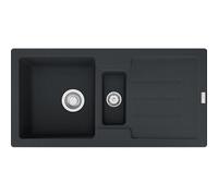Franke Strata STG 651-86 Évier/Cuve 86x45,5 cm Rectangulaire Noir Inox