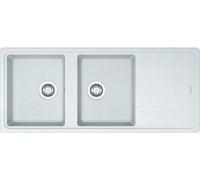 Franke Titan TTD621 Tectonite Blanc Artic (Moucheté)