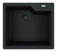 Franke UBG 610-50 Urban Évier de Cuisine, Noir Mat/Drain Noir