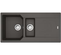 Franke Urban évier en granit 100x50 cm gris/graphite/onyx 114.0716.369