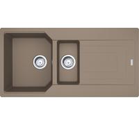 Franke Urban évier en granit 100x50 cm marron 114.0687.301