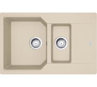 Franke Urban évier en granit 78x50 cm beige 114.0687.295