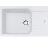 Franke Urban évier en granit 78x50 cm blanc 114.0687.280