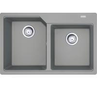 Franke Urban évier en granit 78x50 cm gris/graphite/onyx 114.0687.310