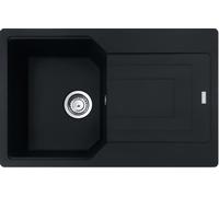 Franke Urban évier en granit 78x50 cm noir 114.0687.275