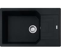 Franke Urban évier en granit 78x50 cm noir 114.0687.282