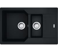 Franke Urban évier en granit 78x50 cm noir 114.0687.298