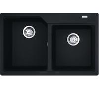 Franke Urban évier en granit 78x50 cm noir 114.0687.311
