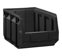 FRANKEL kaiserkraft | Bac à bec | L x l x h 234 x 144 x 123 mm | recyclé | noir | lot de 38