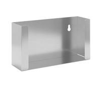 FRANKEL kaiserkraft | Distributeur de gants et de serviettes cosmétiques | pour 1 boîte | h x l x p 120 x 222 x 65 mm | inox