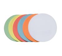 Franken 5 Star Office 910768 Lot de 250 cartons de présentation Ø 9,5cm, 100 % papier recyclé 130 g/m² (Différents coloris) (Import Allemagne)