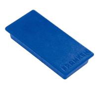 FRANKEN Aimant Force d'adhérence : 1.000 g 50 x 23 mm bleu foncé 10 aimants
