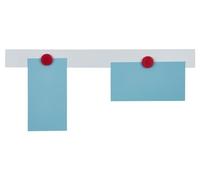 FRANKEN barette magn?tique, (L)500 x (H)50 mm, blanc ?paisseur: 0,5 mm, descriptible, autocollant, p