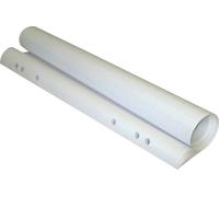 FRANKEN bloc flipchart, 20 feuilles, quadrillé, 680 x 980 mm blanc, blanchi sans chlore, 80 g/qm, perforation universelle