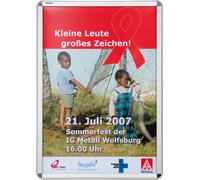 FRANKEN Cadre porte-affiches DIN A1, cadre de profil 32 mm