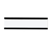 FRANKEN C124G 40x porte-étiquettes magnétique brun foncé 5,0 x 1,5 cm