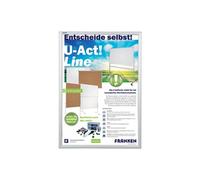 franken franken cadre porte-affiches security, ininflammable, a2 noir Noir G