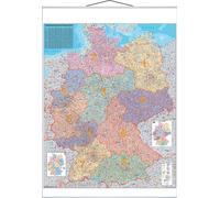 FRANKEN carte code postal laminée 970 x 1.370 mm