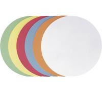 FRANKEN carte de modération cercle diamètre : 195 mm couleurs assorties 250 cartes