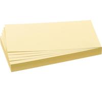 FRANKEN carte de modération rectangle 205 x 95 mm jaune 500 cartes