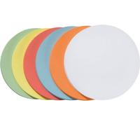 FRANKEN Cartes de modération Cercles autocollants Diamètre : 140 mm 300 cartes