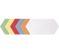 FRANKEN Cartes de modération Rhombus 205 x 95 mm assorties 500 cartes