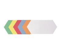 FRANKEN Cartes de modération Rhombus autocollantes 200 x 95 mm 300 cartes