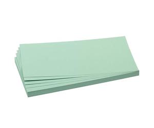 Franken Cartes rectangles/UMZ 1020 04 9,5 x 20,5 cm Jaune Pqt. 500 500 Stück vert clair