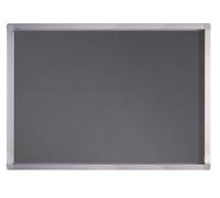 Franken eCO vitrine d'affichage pour 8 x a4 avec portes battantes, 98 x h 70,4 x p 4,5 cm (gris)