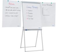 FRANKEN Flipchart Standard Deluxe 670 x 950 mm gris clair