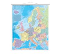 FRANKEN - FRANKEN carte de l'Europe, lamine, 970 x 1.370 mm,