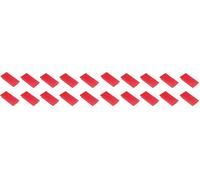 Franken hm2350 01 Aimants 23 x 50 mm, Rouge, 23x50mm (Lot de 2)