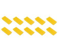 Franken HM2350 04 - Magnete, 23 x 50 mm, 1.000 g, colore giallo, 10 Pezzi