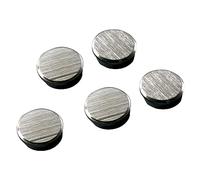 Franken hm30cr/5 Forza magnetica magnete, diametro 30 mm, chromkappe, 5 Pezzi