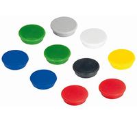 Franken Aimants HM38 Ø 38 mm force d'adhérence 1500 g Lot de 10 Plusieurs coloris