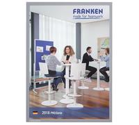 Franken Porte-document ITSA4M 12 Gris DIN A4