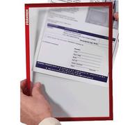 Franken ITSA4M01 Porte-document rouge DIN A4