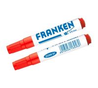 FRANKEN Marqueur pour paperboard Épaisseur de trait : 2-6 mm rouge