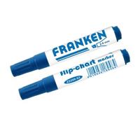 FRANKEN Marqueur pour paperboard Largeur de trait : 2-6 mm bleu