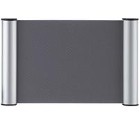 FRANKEN Plaque de porte Clip 180 x 115 mm A6 argent