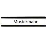 FRANKEN plaque magnétique profil C signalisation 75 x 20 mm brun 10 pièces